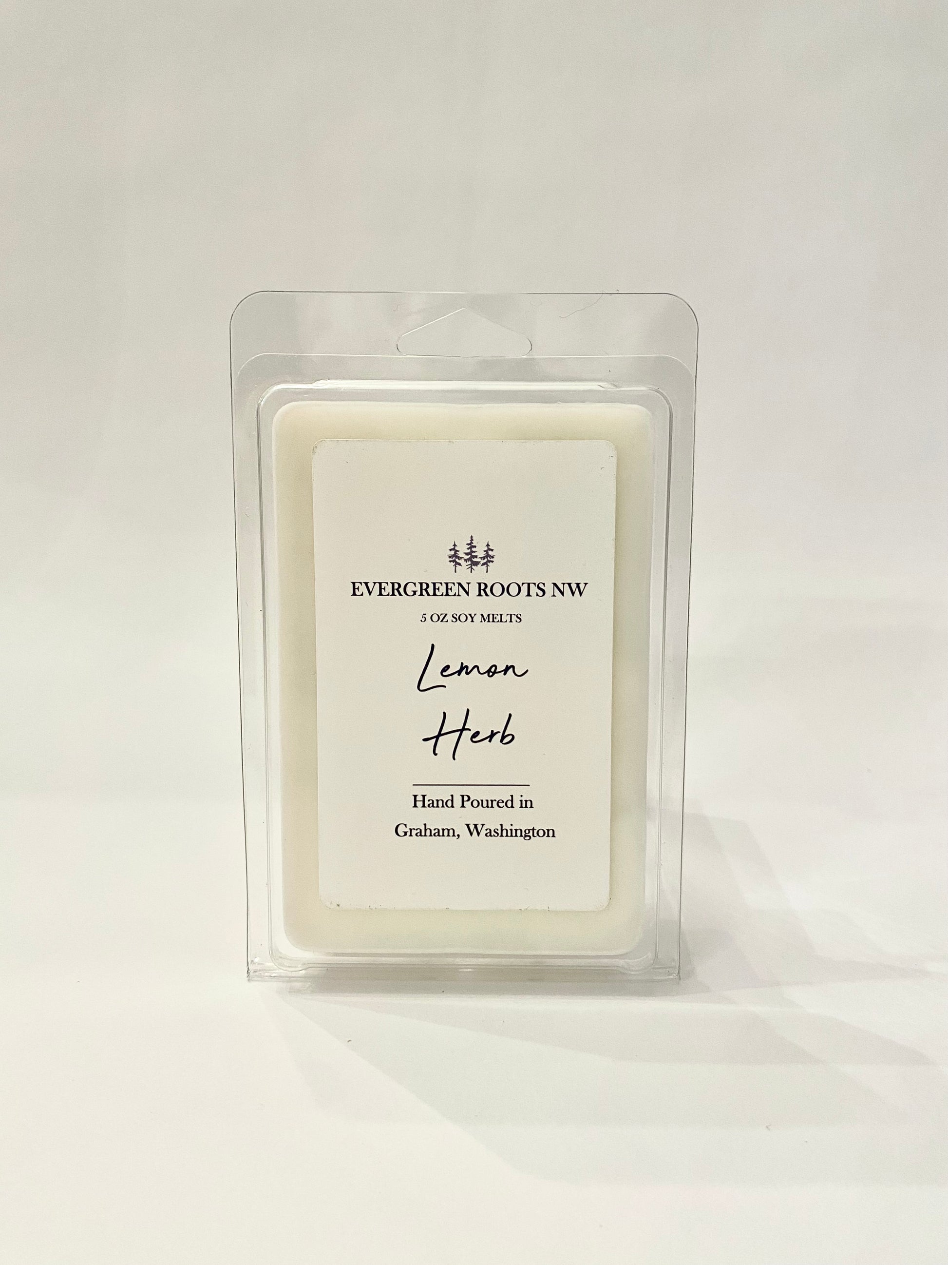 Soy Wax Melts, Lemon Herb 5 oz