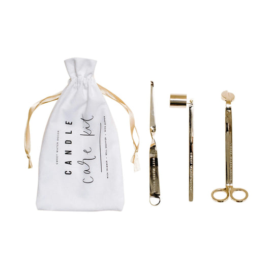 Candle Care Kit, Gold - Home Decor & Gifts - Twelve 28 Market