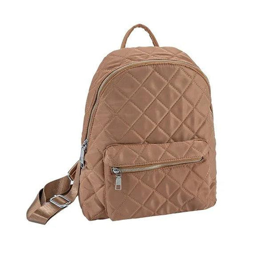NYLON QUILTED FASHION BACKPACK - Twelve 28 Market