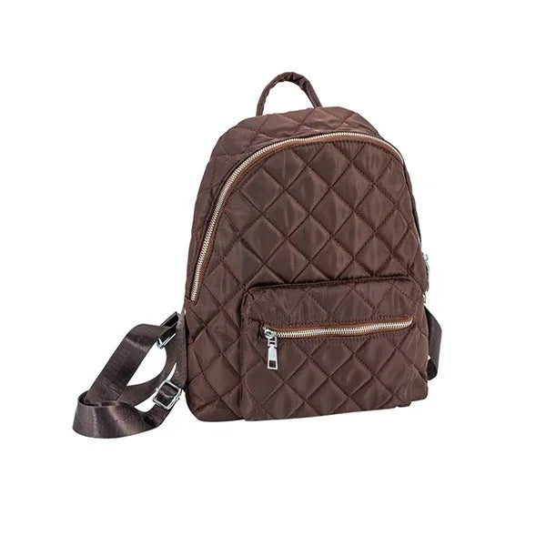 NYLON QUILTED FASHION BACKPACK - Twelve 28 Market