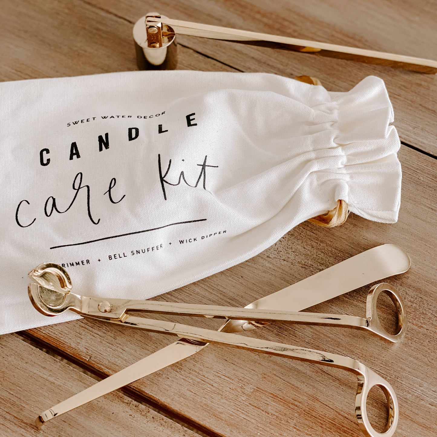Candle Care Kit, Gold - Home Decor & Gifts