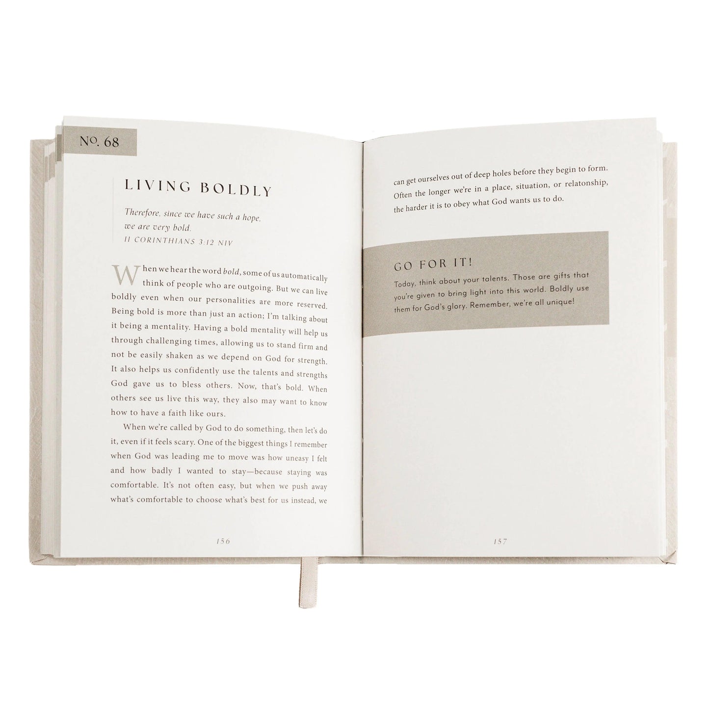 Go For It: 90 Devotions to Boldly Live the Life God Created - Twelve 28 Market