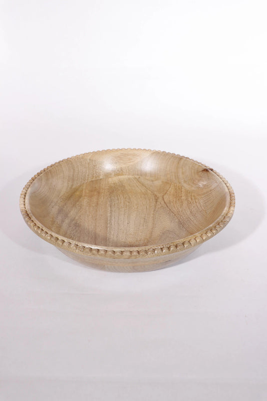 Handmade Mango Wood Serving Bowl - Twelve 28 Market