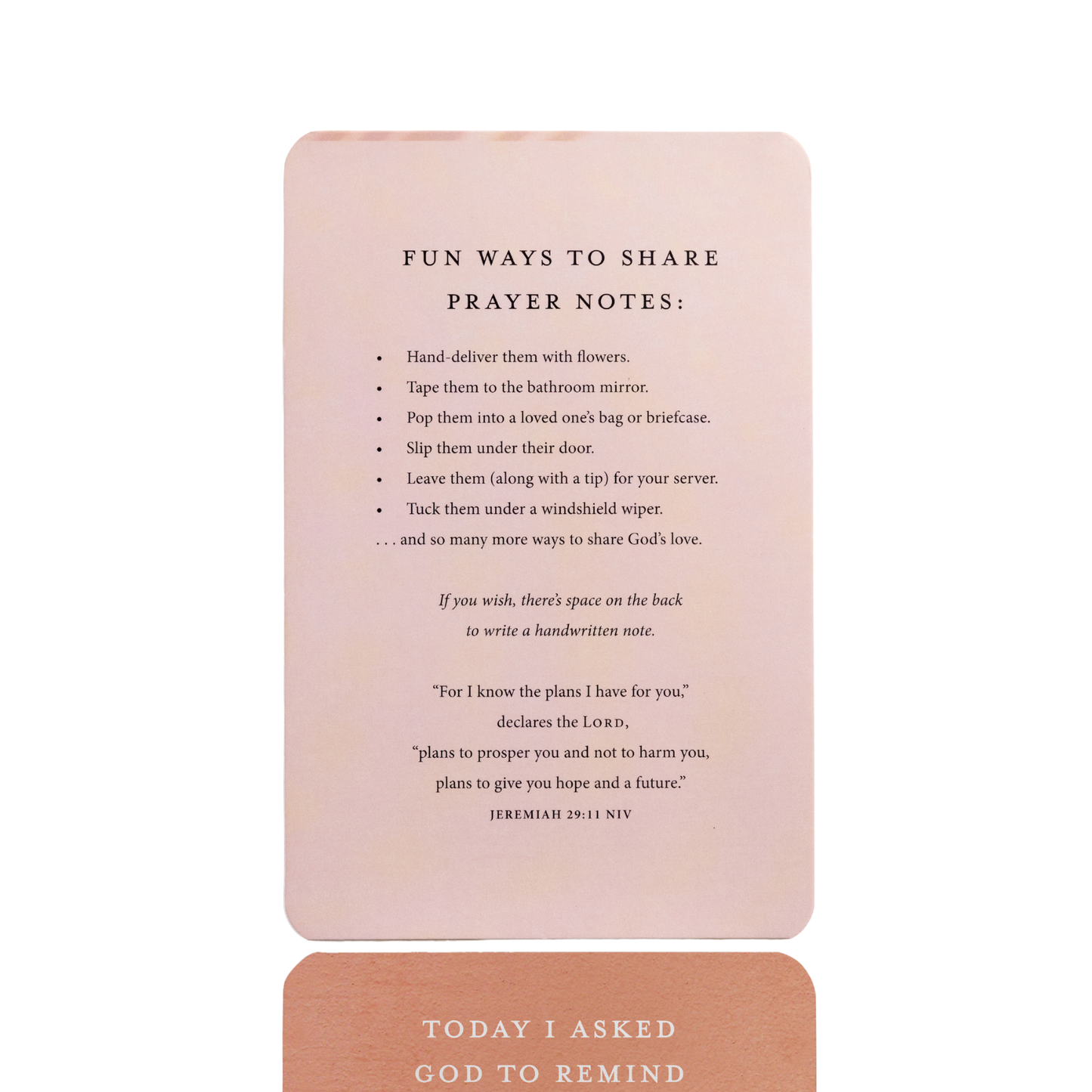 Pass Along Notes For Hard Working Women