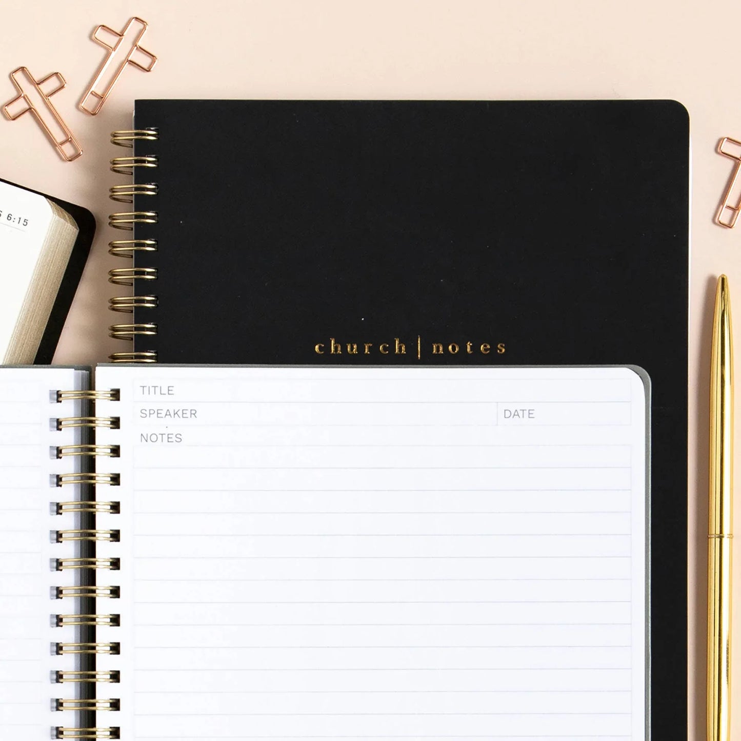 Black Church Notes Bible Reference Notebook with Maps - Twelve 28 Market