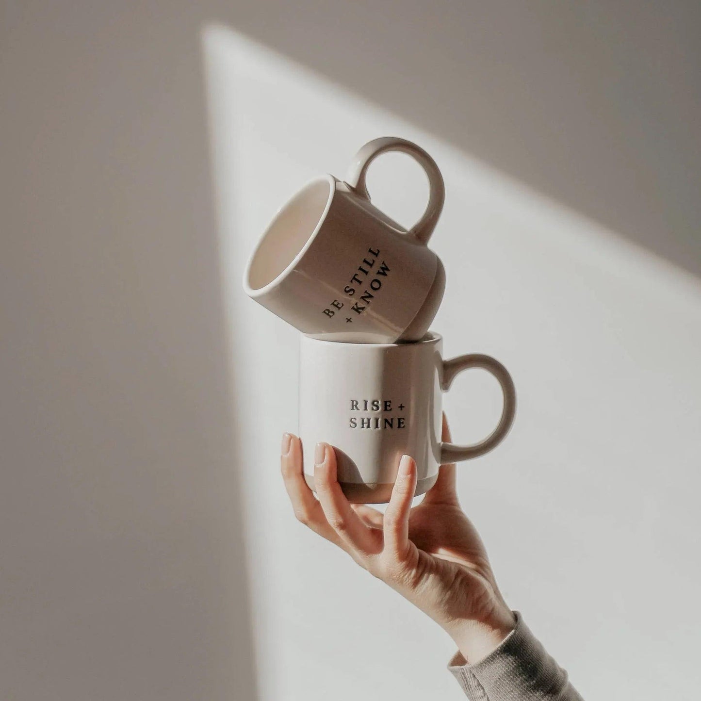 Be Still and Know Stoneware Coffee Mug - Gifts & Home Decor - Twelve 28 Market