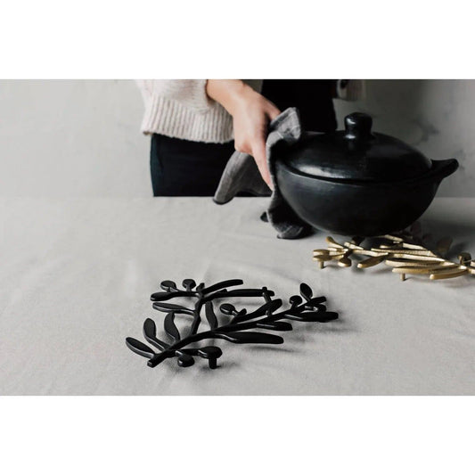 Matte Gold Metal Trivet - Twelve 28 Market