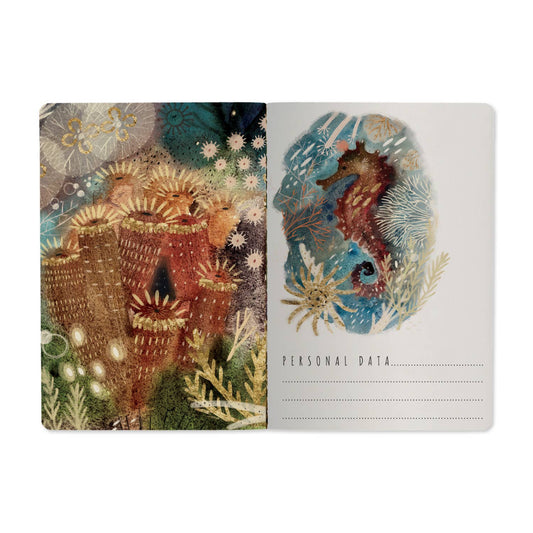 Notebook, Coral, BV by Bruno Visconti, A5