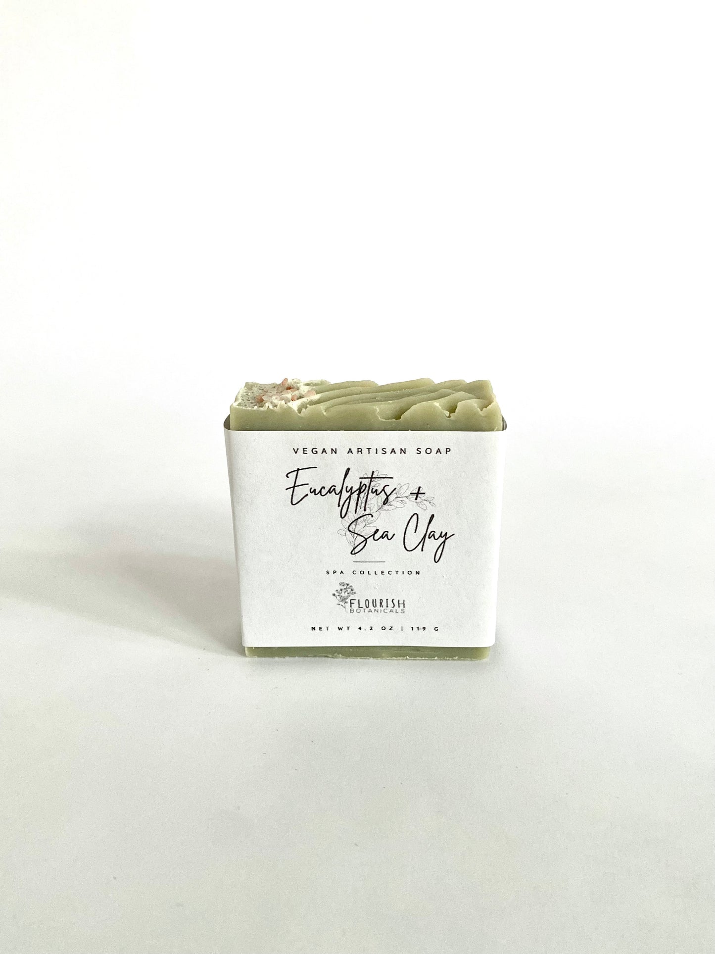 Bar Soap, Eucalyptus + Sea Clay