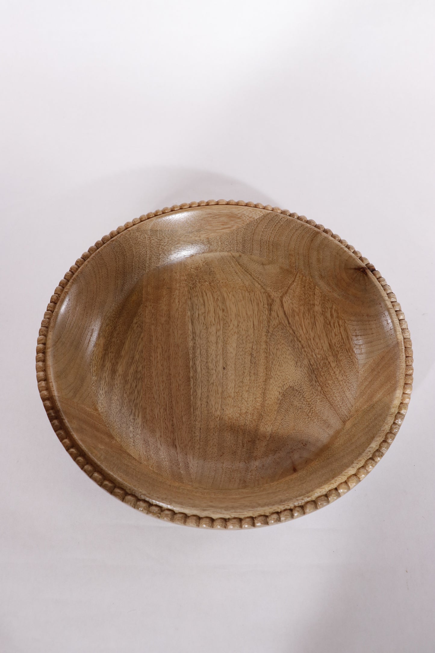 Handmade Mango Wood Serving Bowl