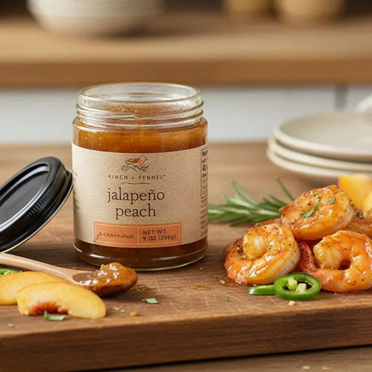 Jalapeño Peach Preserves - Finch + Fennel - Twelve 28 Market