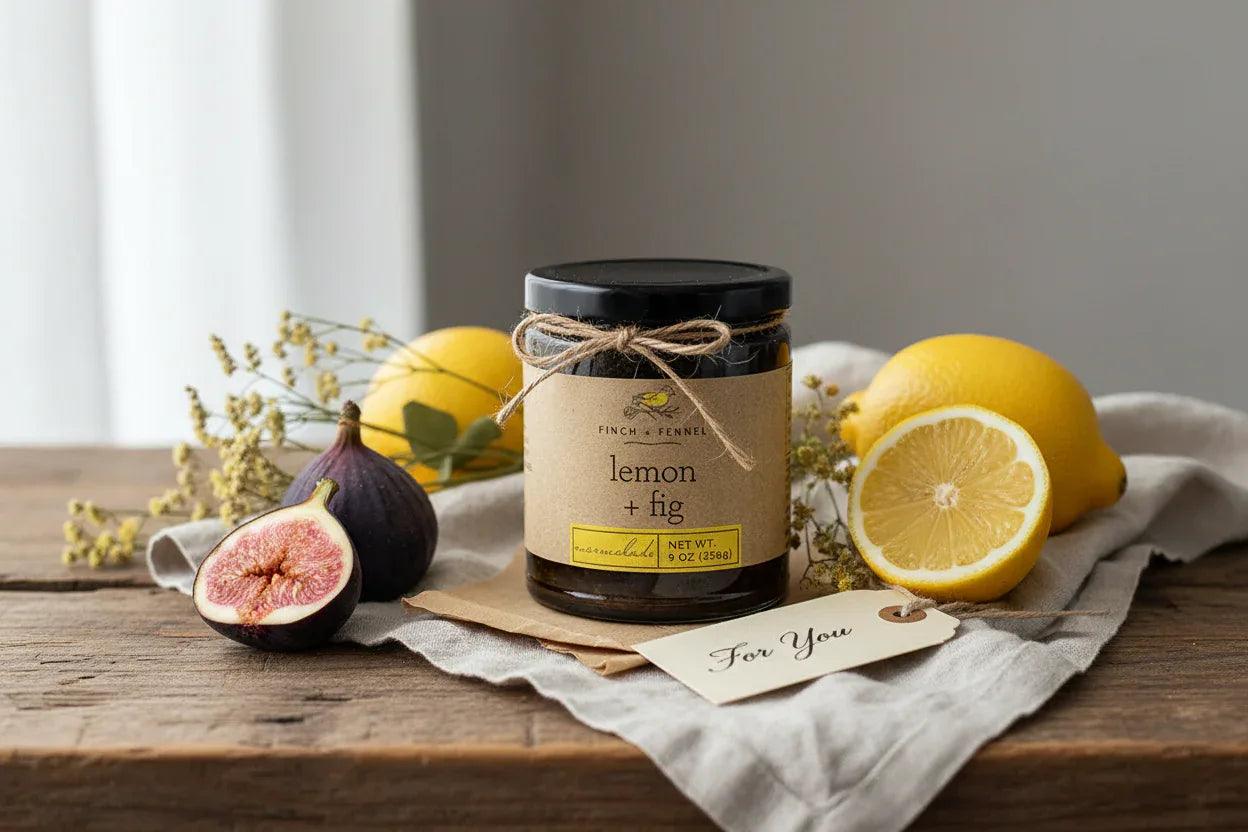 Lemon + Fig Marmalade - Twelve 28 Market