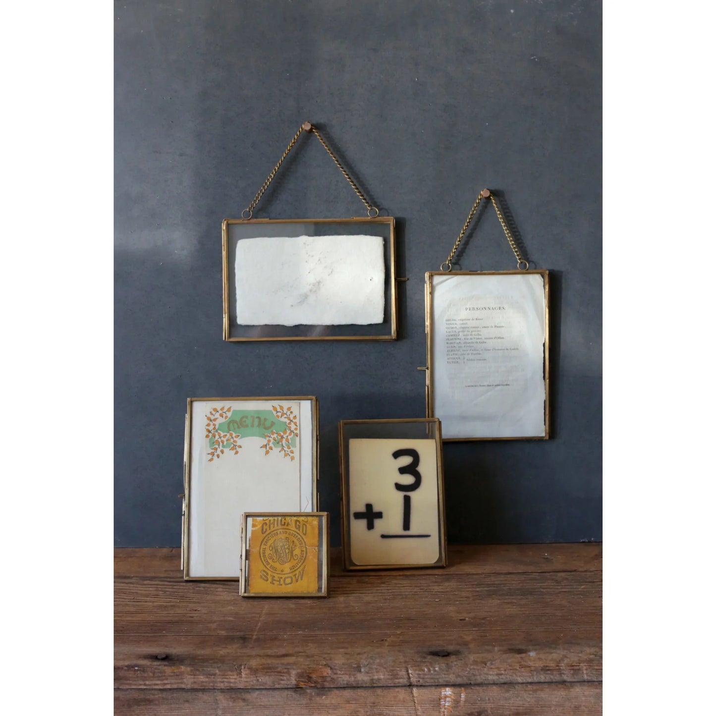 Brass and Glass 4x6 Photo Frame - Twelve 28 Market