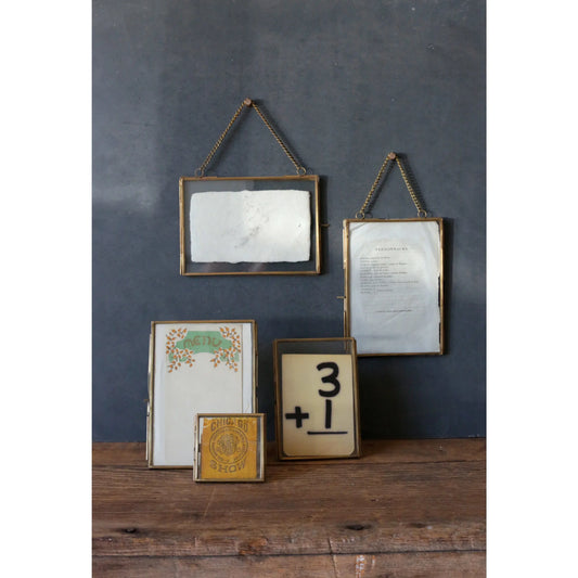 Brass and Glass 4x6 Photo Frame - Twelve 28 Market