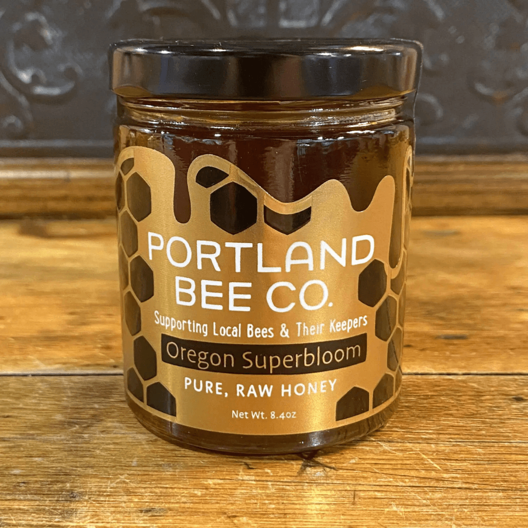 Superbloom Raw Honey – Pure, Unfiltered 8.4 oz Jar