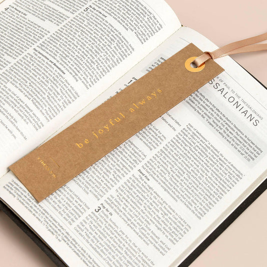 Be Joyful Always Bookmark - Twelve 28 Market