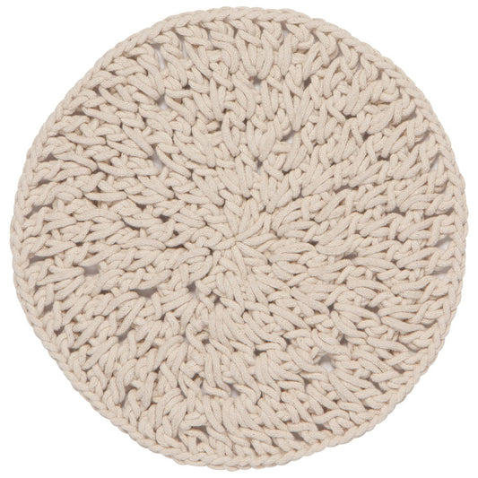 Knotted Trivet, Natural