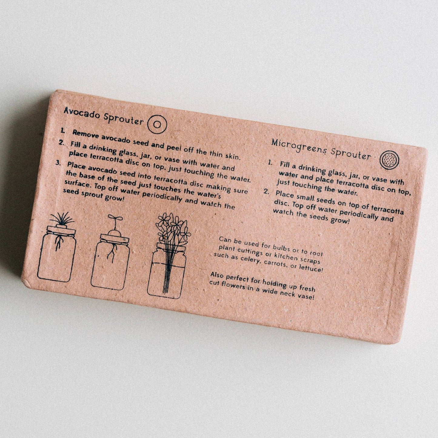 Terra Cotta Seed Sprouter Set