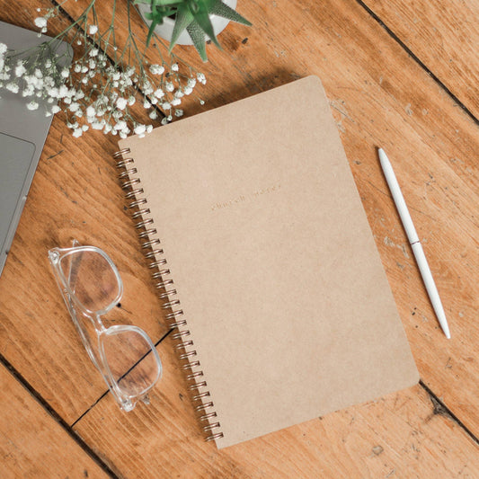 Kraft Church Notes Bible Study Notebook - Twelve 28 Market