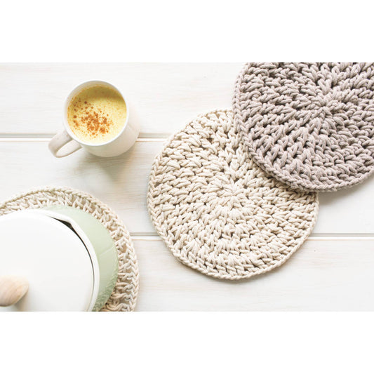 Knotted Trivet, Natural