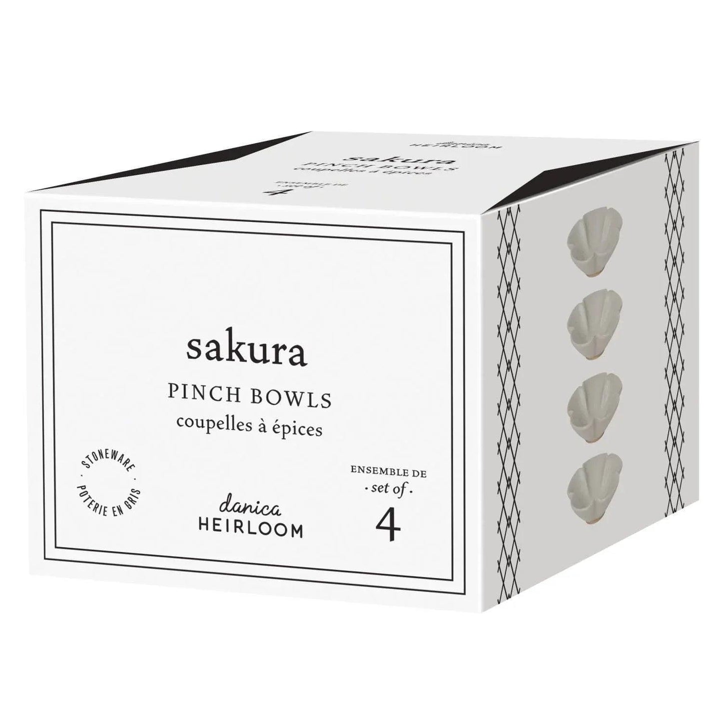 Sakura Pinch Bowls Set of 4 - Twelve 28 Market