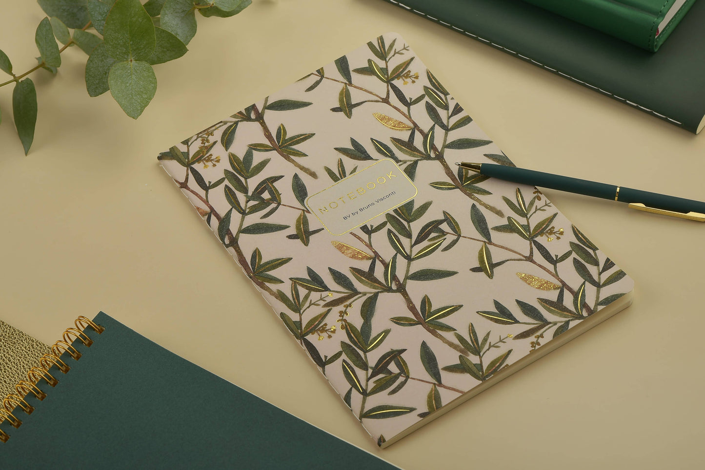 A5 Notebook - Olive