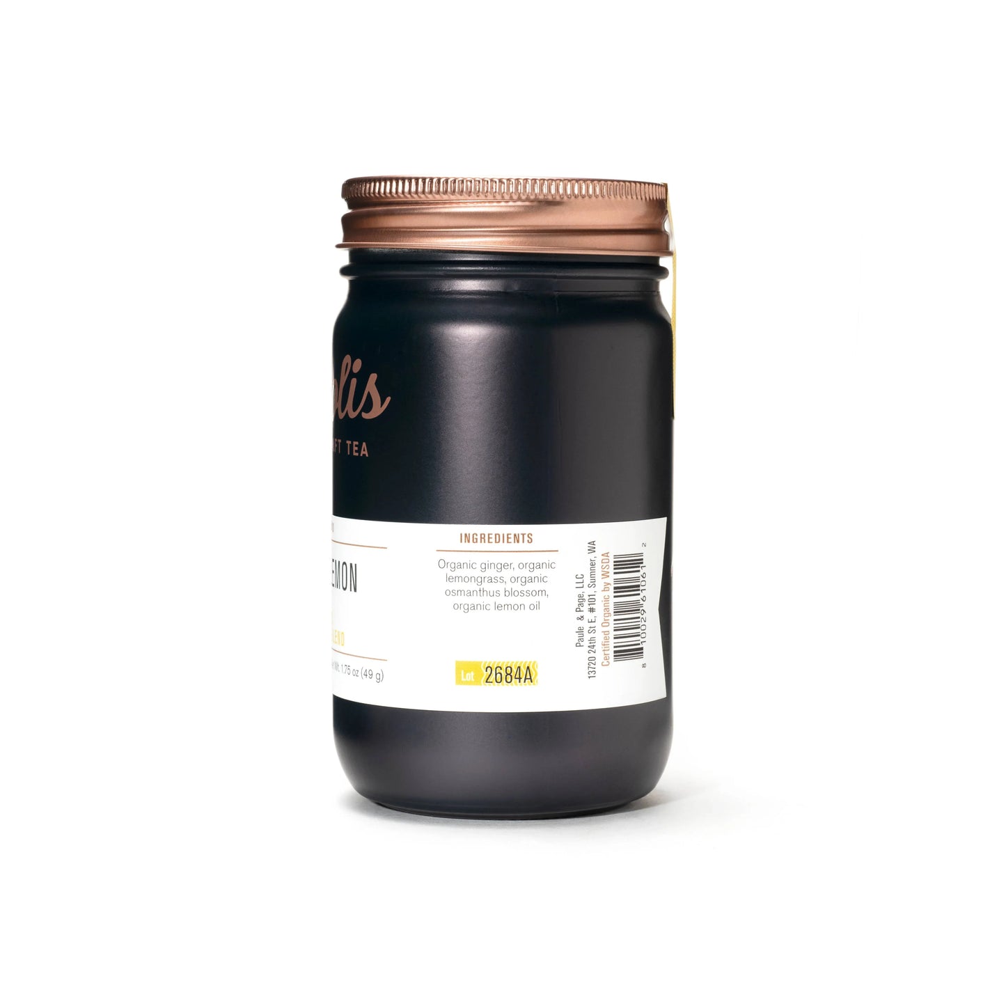 Organic Ginger Lemon - Tea Bags - Twelve 28 Market