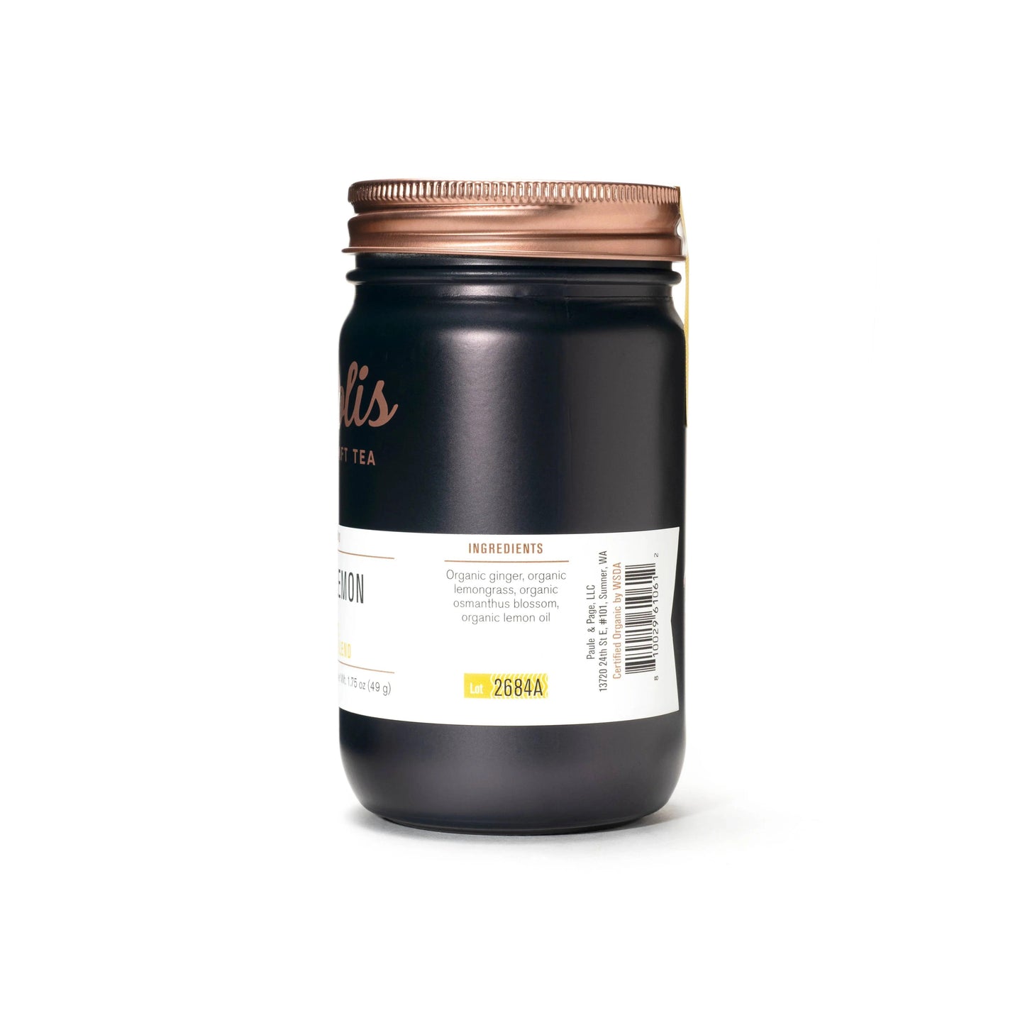 Organic Ginger Lemon - Tea Bags - Twelve 28 Market