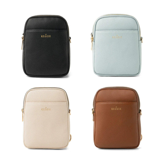 Kedzie Solstice Convertible Crossbody- Chestnut - Twelve 28 Market