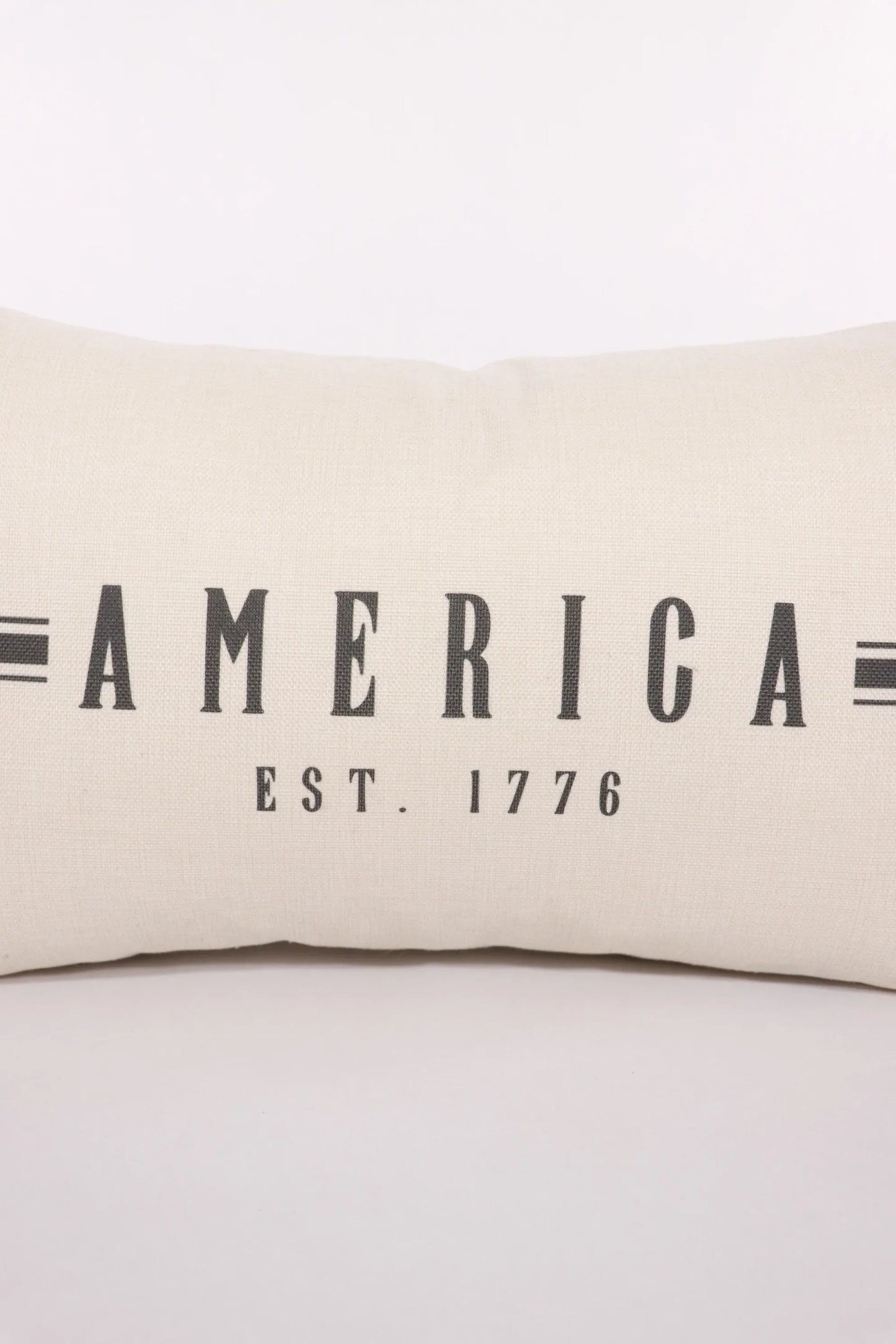 America with Stripes 12x20 Pillow Cover - Twelve 28 Market