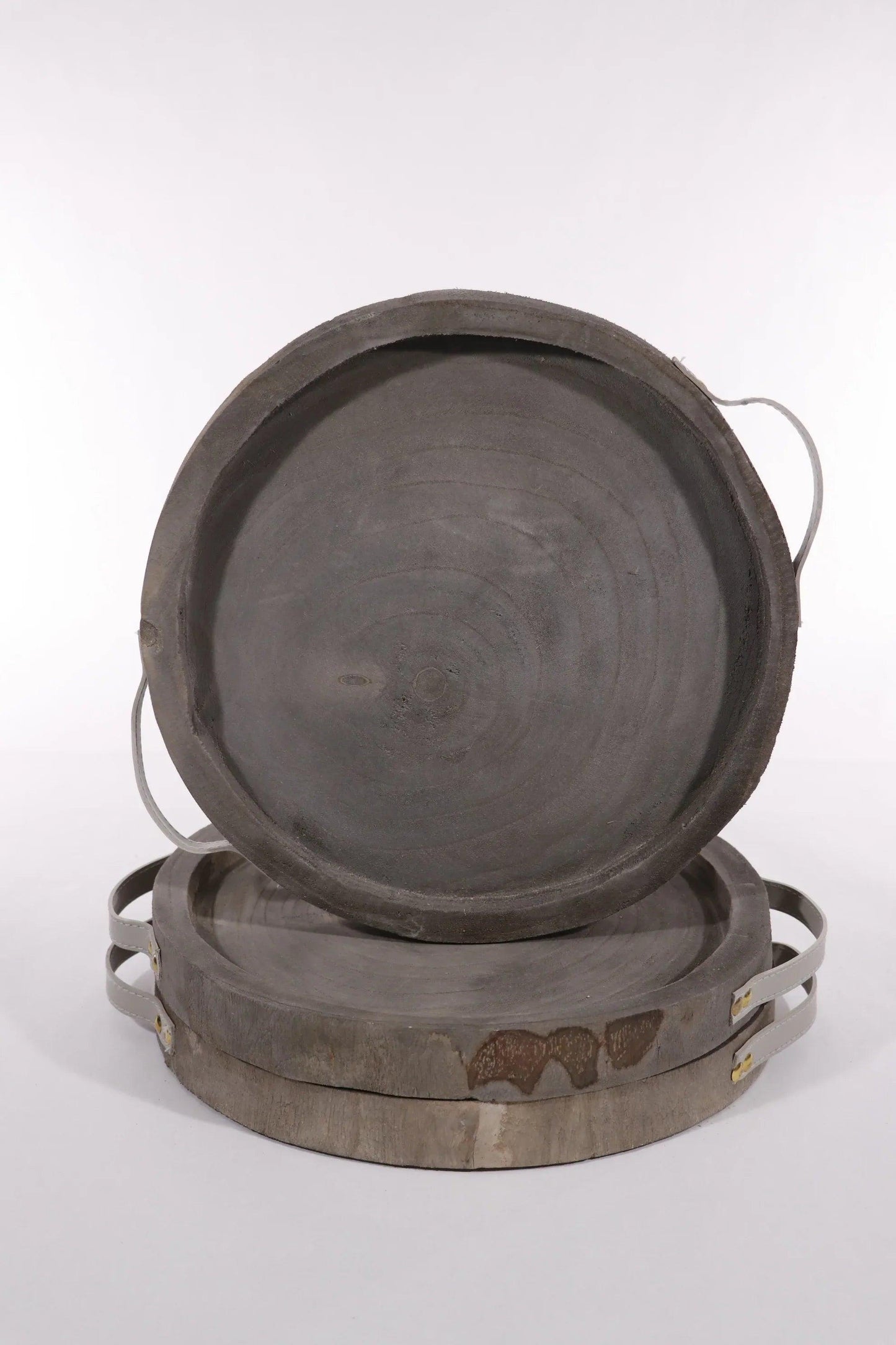Paulownia Grey Wood Tray - Twelve 28 Market