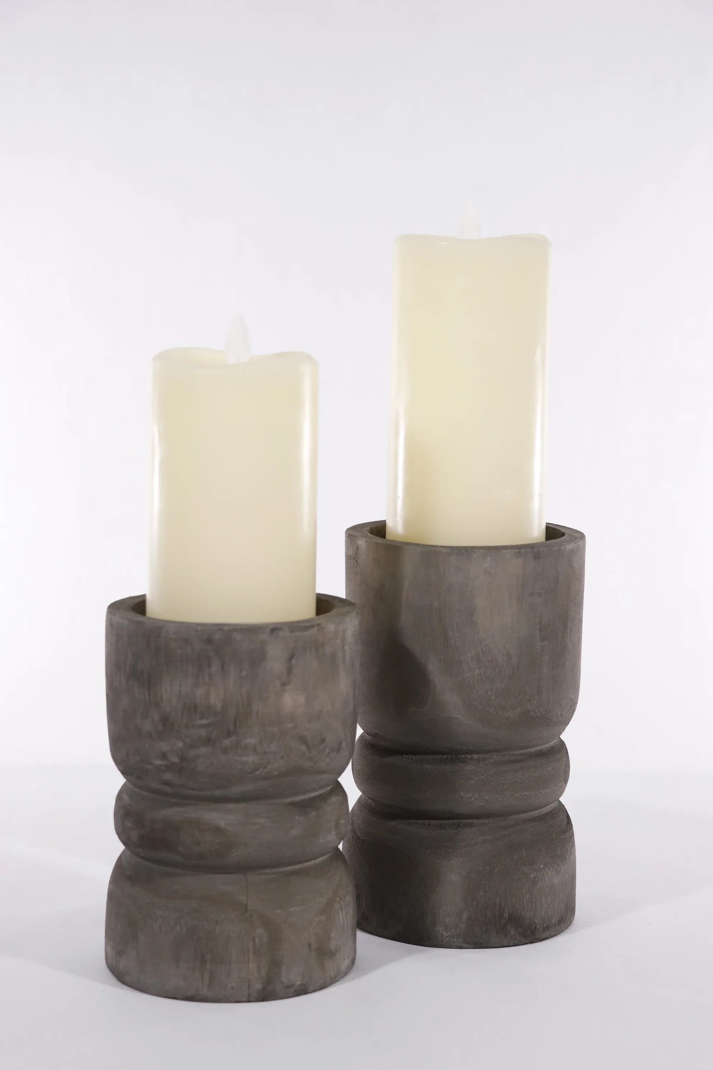 Paulownia Medium Wood Pillar - Twelve 28 Market