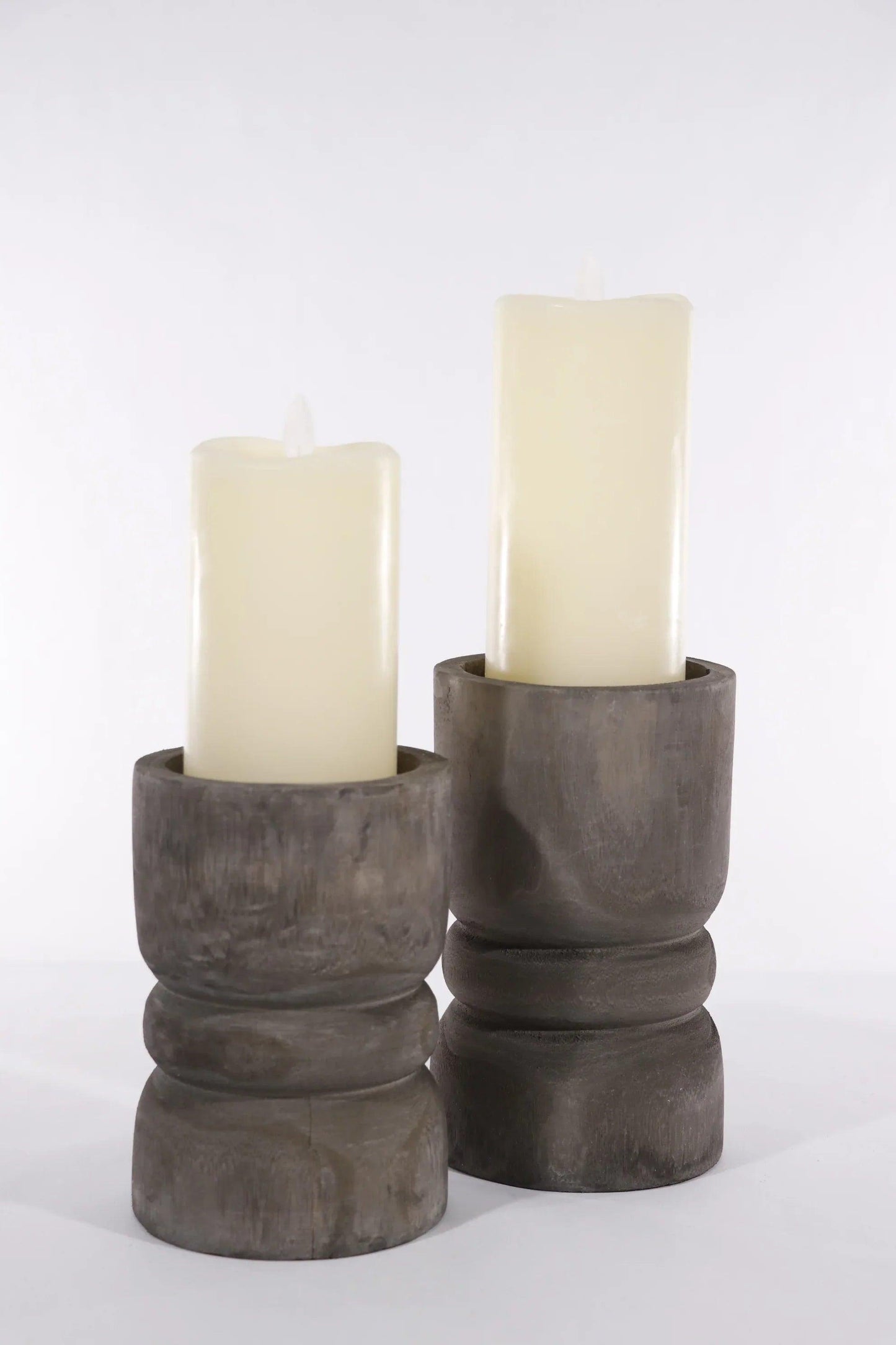 Paulownia Medium Wood Pillar - Twelve 28 Market