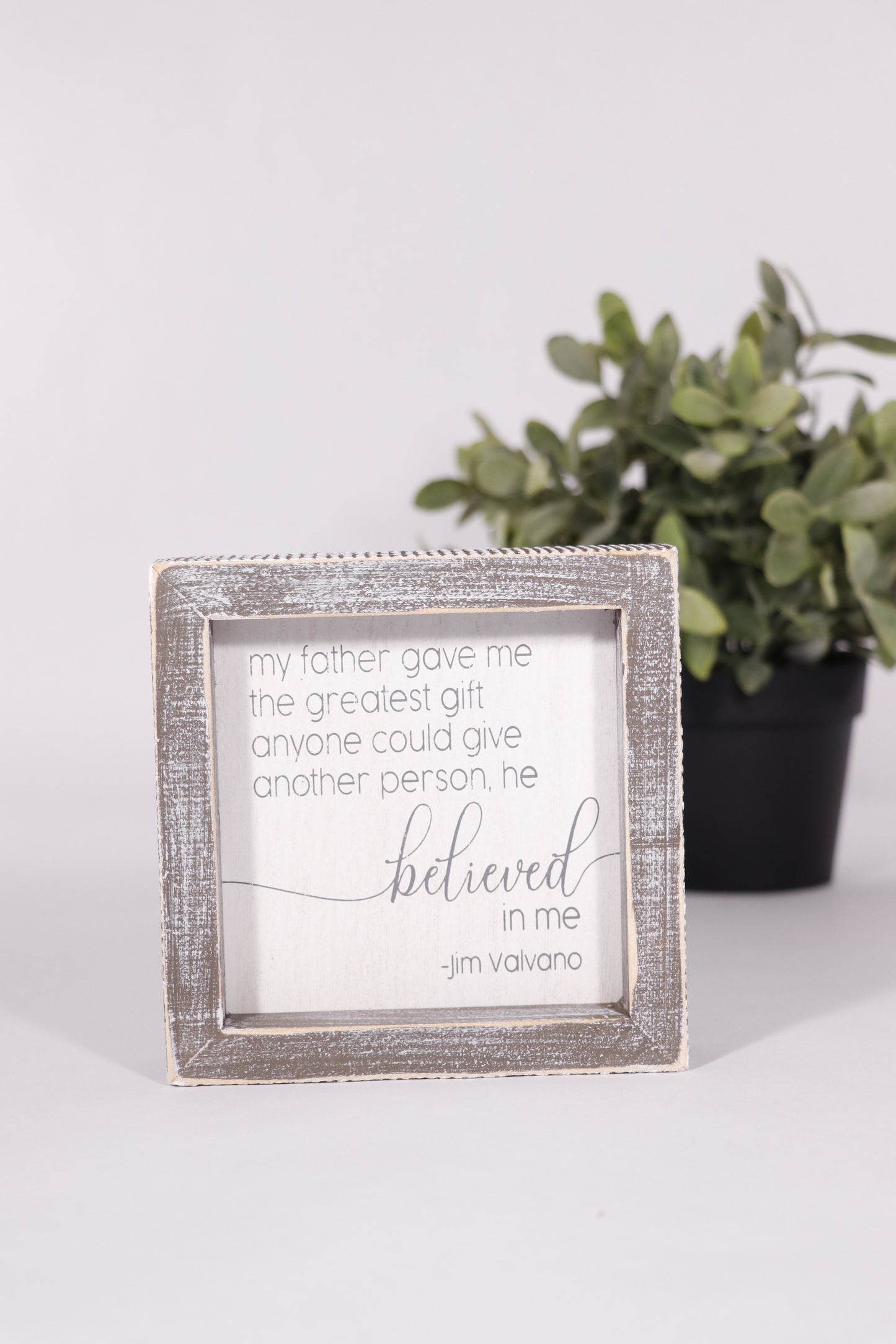 Wood Framed Quote Special Occasion Male