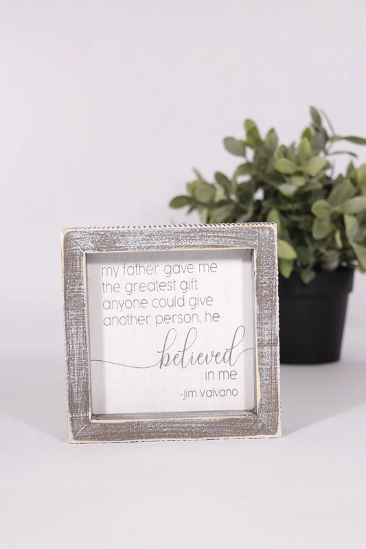 Wood Framed Quote Special Occasion Male - Twelve 28 Market