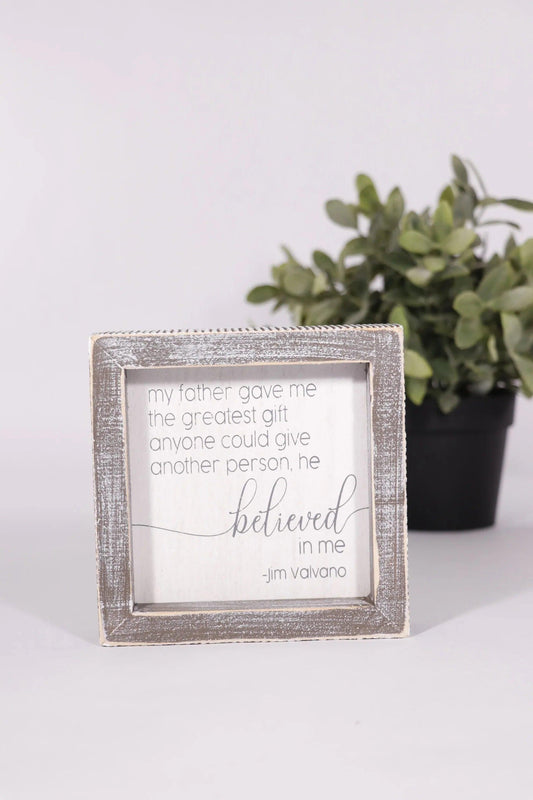 Wood Framed Quote Special Occasion Male - Twelve 28 Market