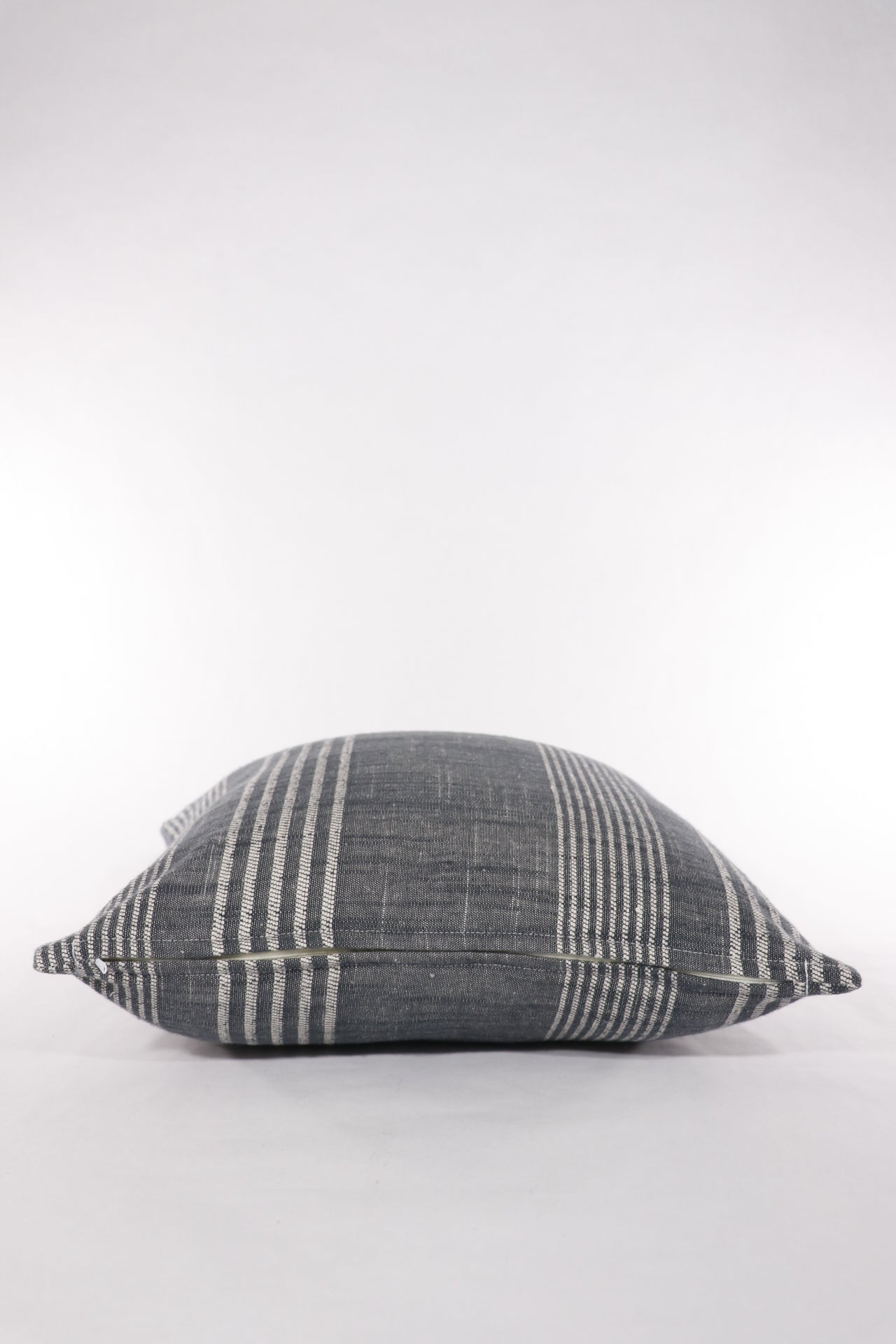 Grey and White Stripe Pillow Cover 16 X 16