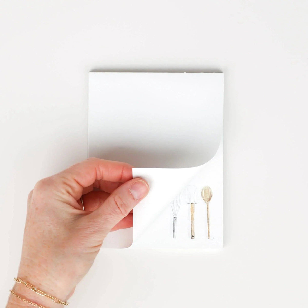 Petite everyday notepad: Utensils