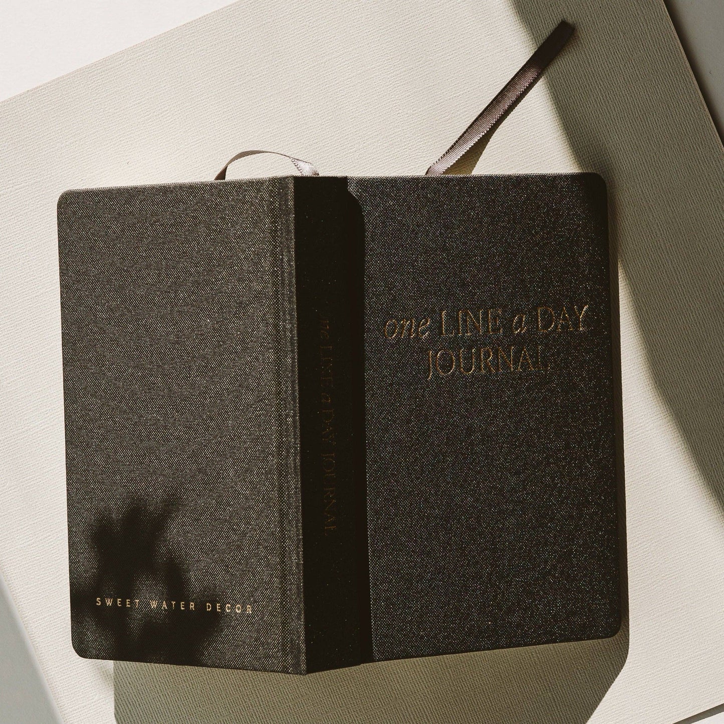 One Line A Day Fabric Journal, Blue