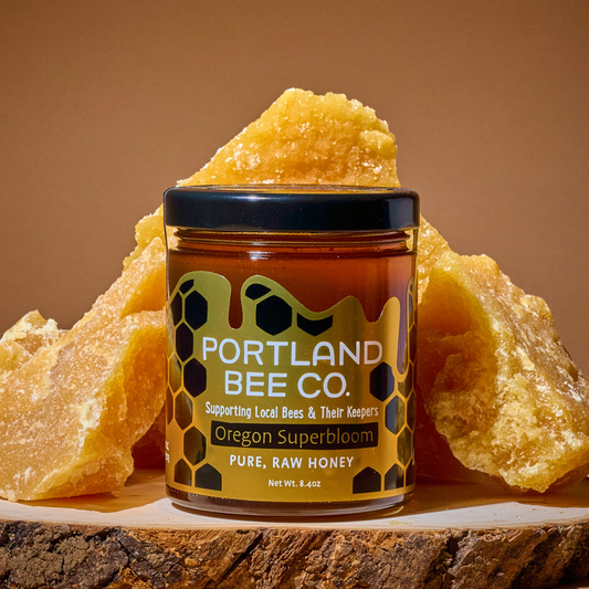 Superbloom Raw Honey – Pure, Unfiltered 8.4 oz Jar