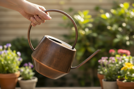 Antique Copper Watering Can