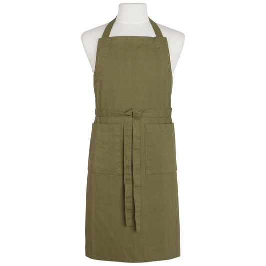 Stonewash Apron, Olive Branch