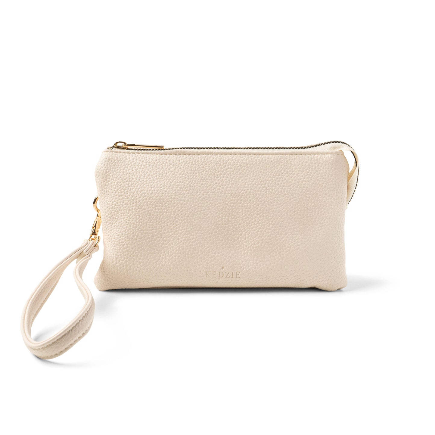 Kedzie Eclipse Convertible Wallet Crossbody Open Stock: Bone