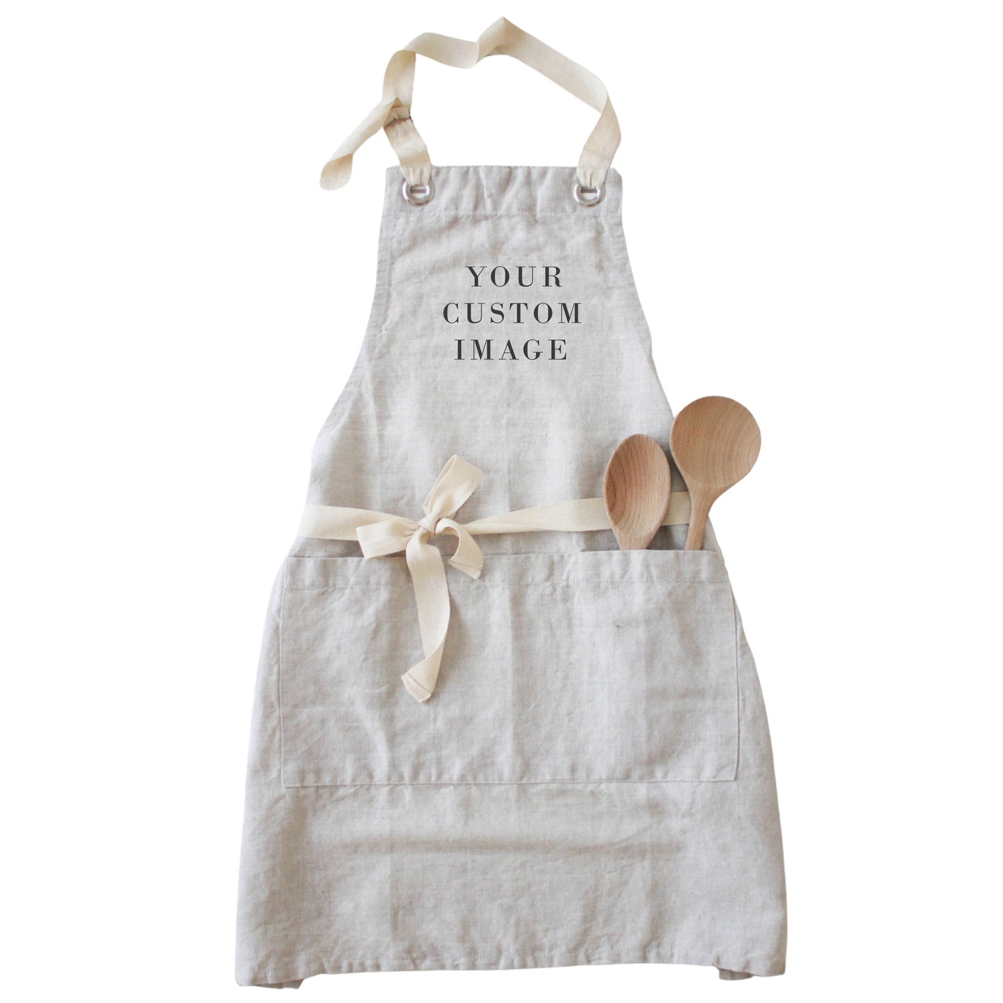 Your Custom Design Apron: Natural