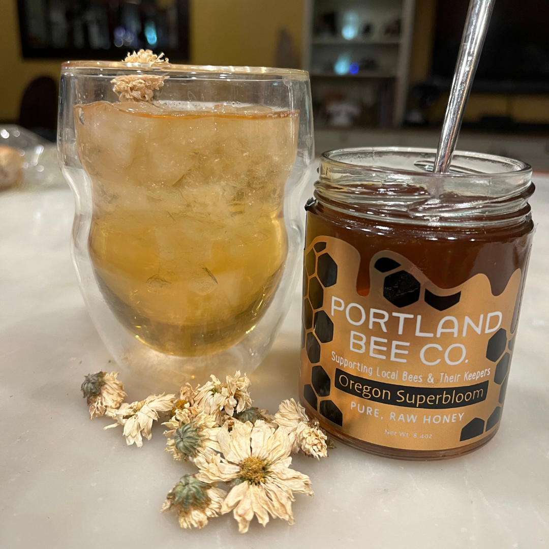 Superbloom Raw Honey – Pure, Unfiltered 8.4 oz Jar