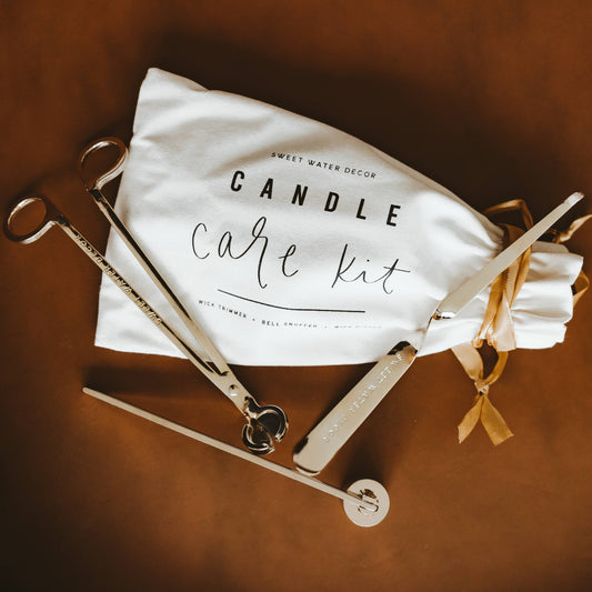 Candle Care Kit, Gold - Home Decor & Gifts