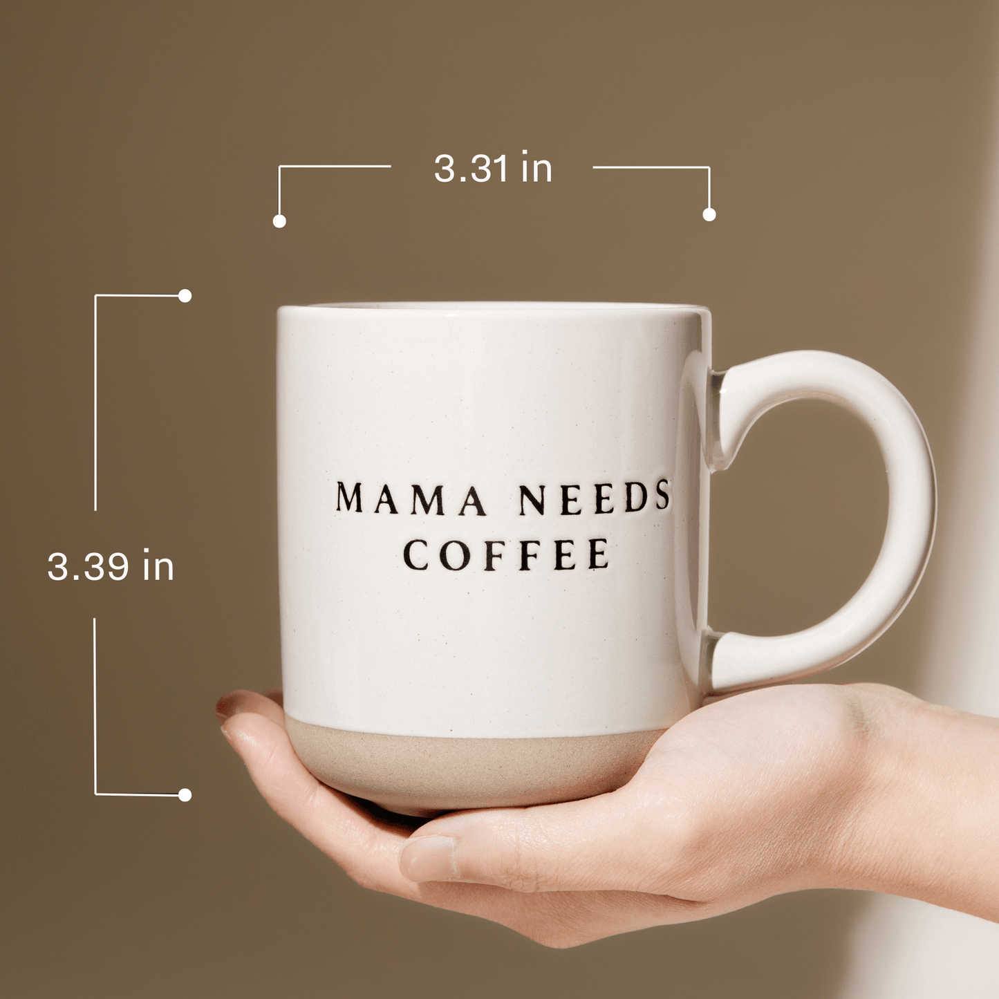 Heart Stoneware Coffee Mug - Home Decor & Gifts