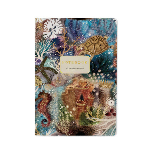 Notebook, Coral, BV by Bruno Visconti, A5