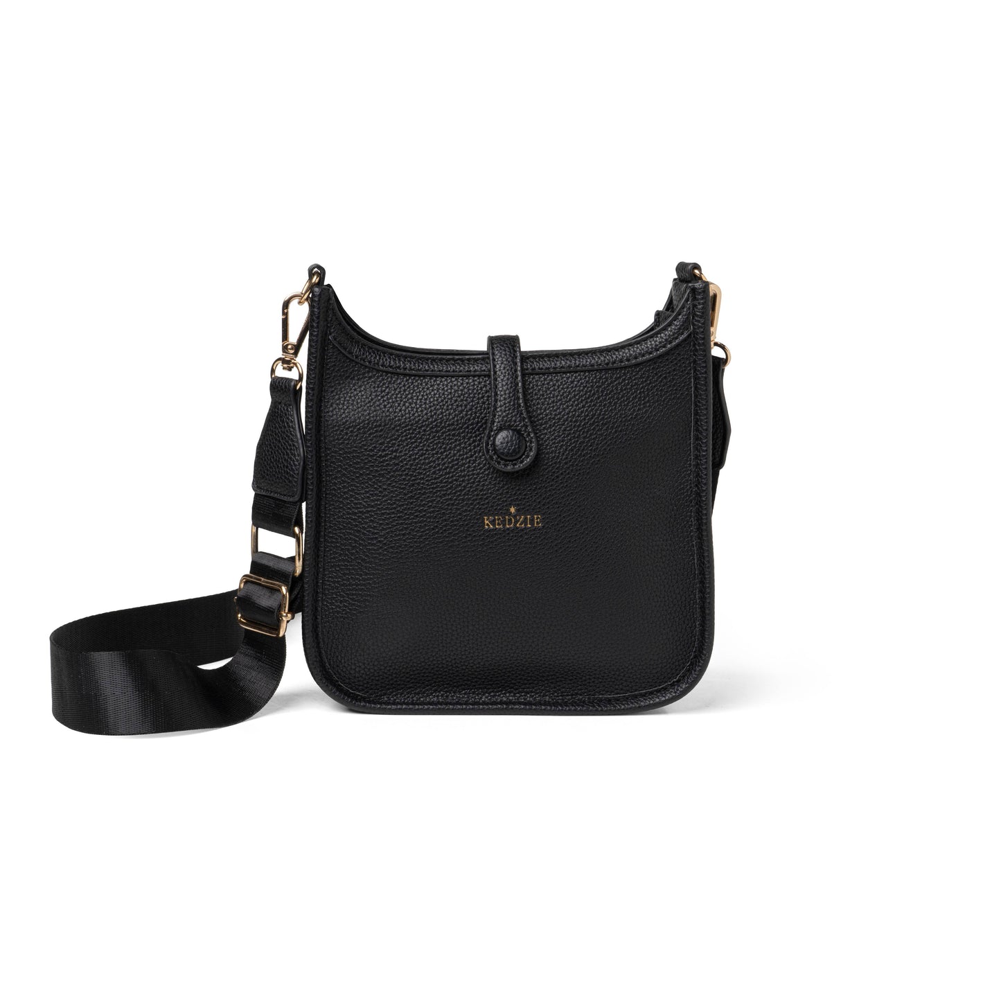 Kedzie Bella Crossbody Open Stock: Black