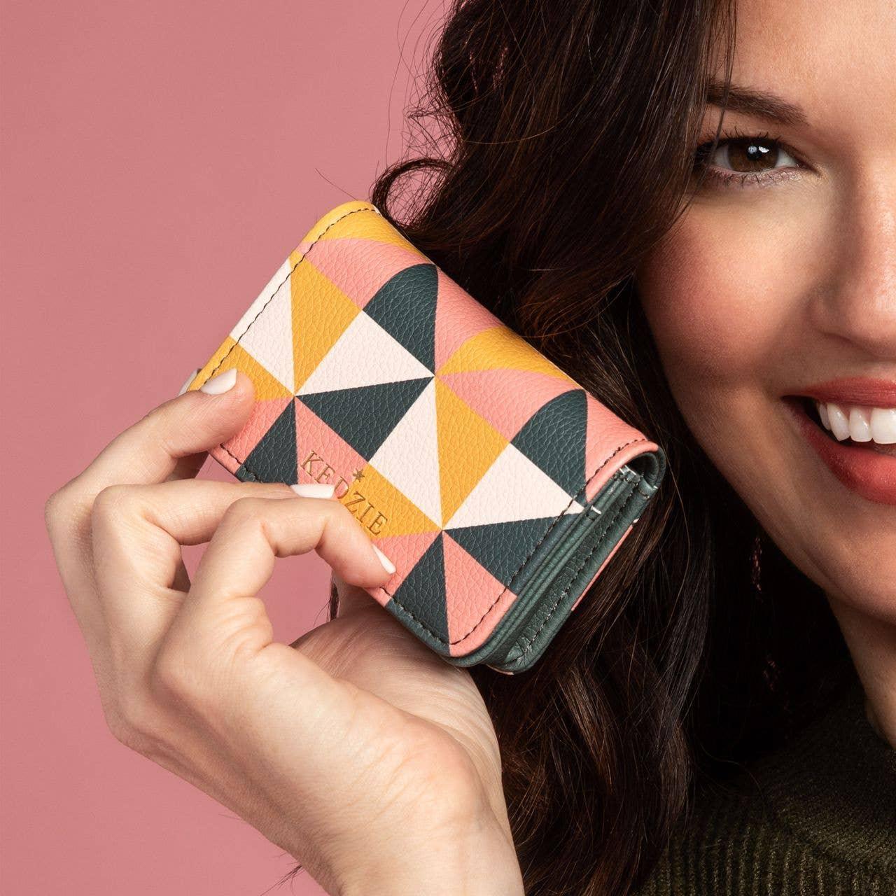 Kedzie Essentials Only Cash & Card Wallet Open Stock: Willow - Twelve 28 Market